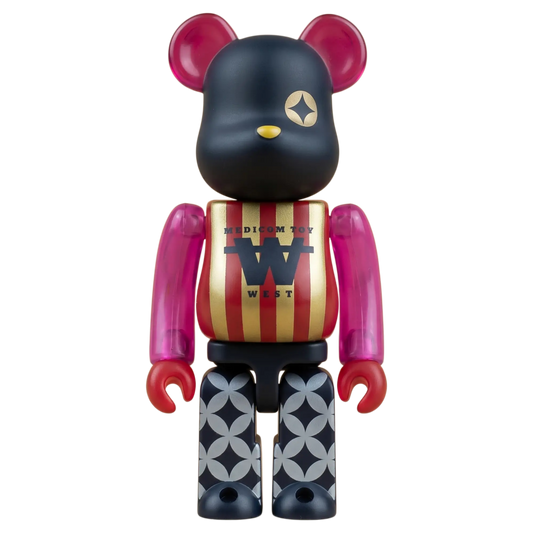 Bearbrick Medicom Toy West 100% Bild