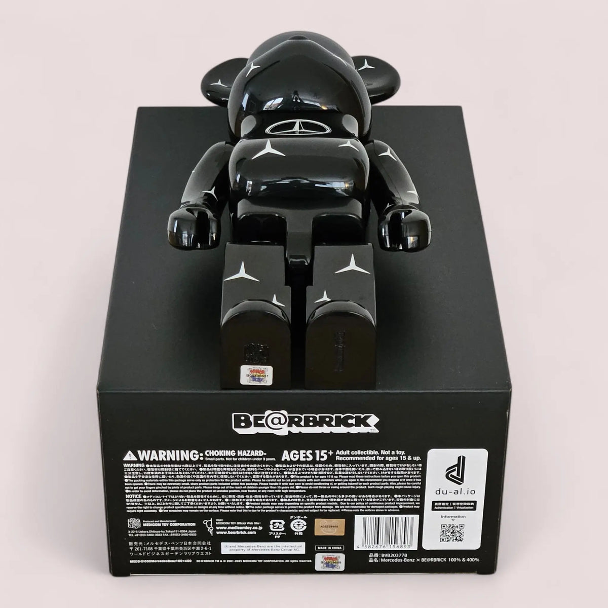 Bearbrick Mercedes-Benz 100%+400% Echtheitsmerkmale