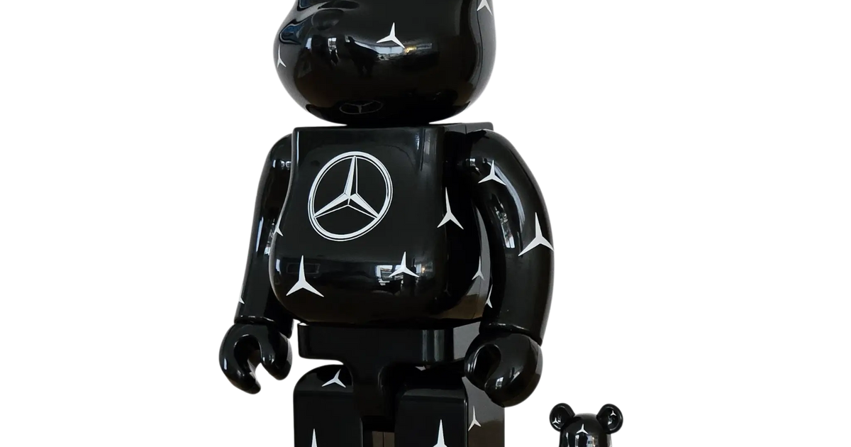 Mercedes-Benz × BE@RBRICK 100%＆400% BE@RBRICK Mercedes-Benz 100%+400% | MyBearBrick.de