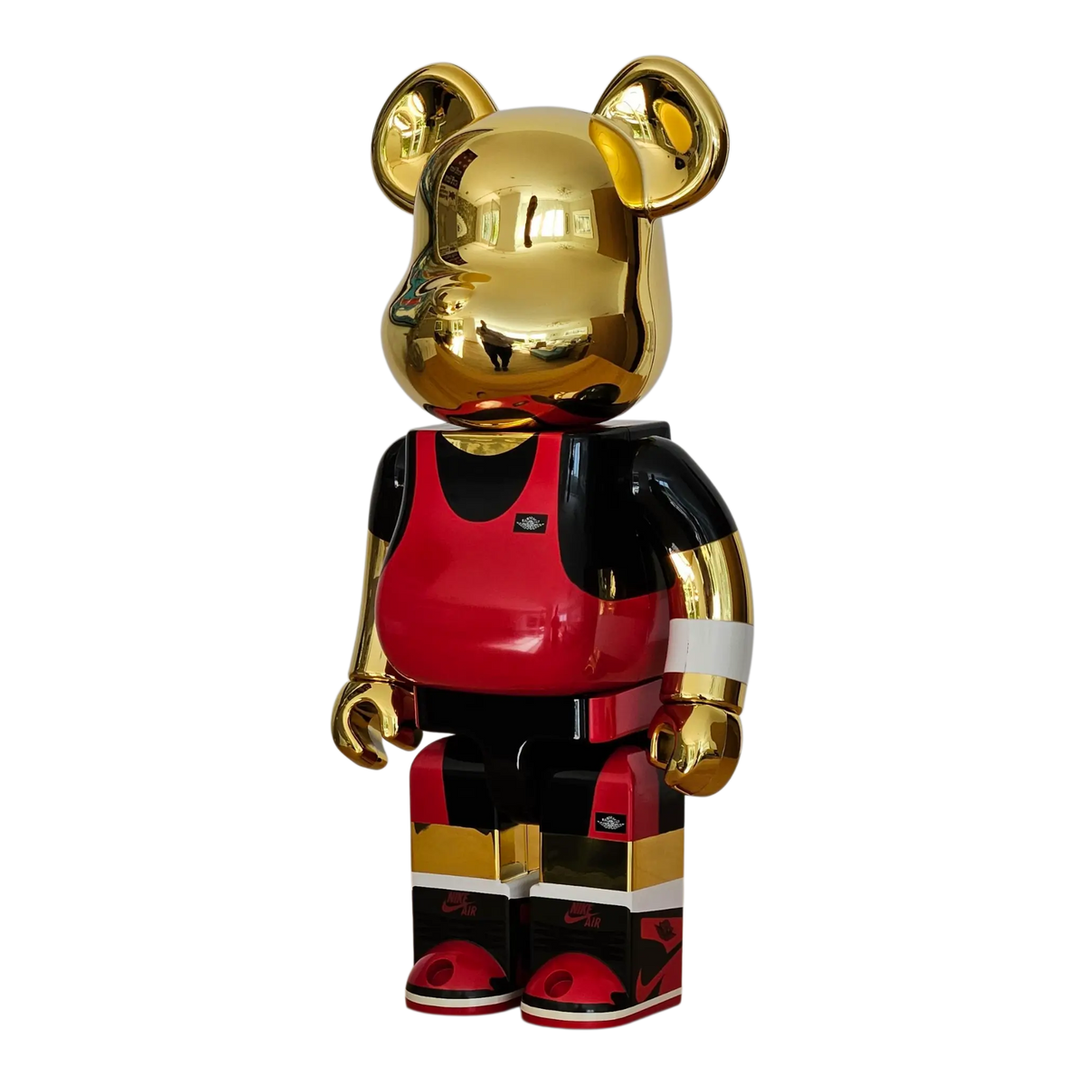 Bearbrick Michael Jordan 1985 Air Jordan 100%+400% schräg