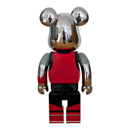 Bearbrick Michael Jordan 1985 Air Jordan "Playground" 400% Rückseite