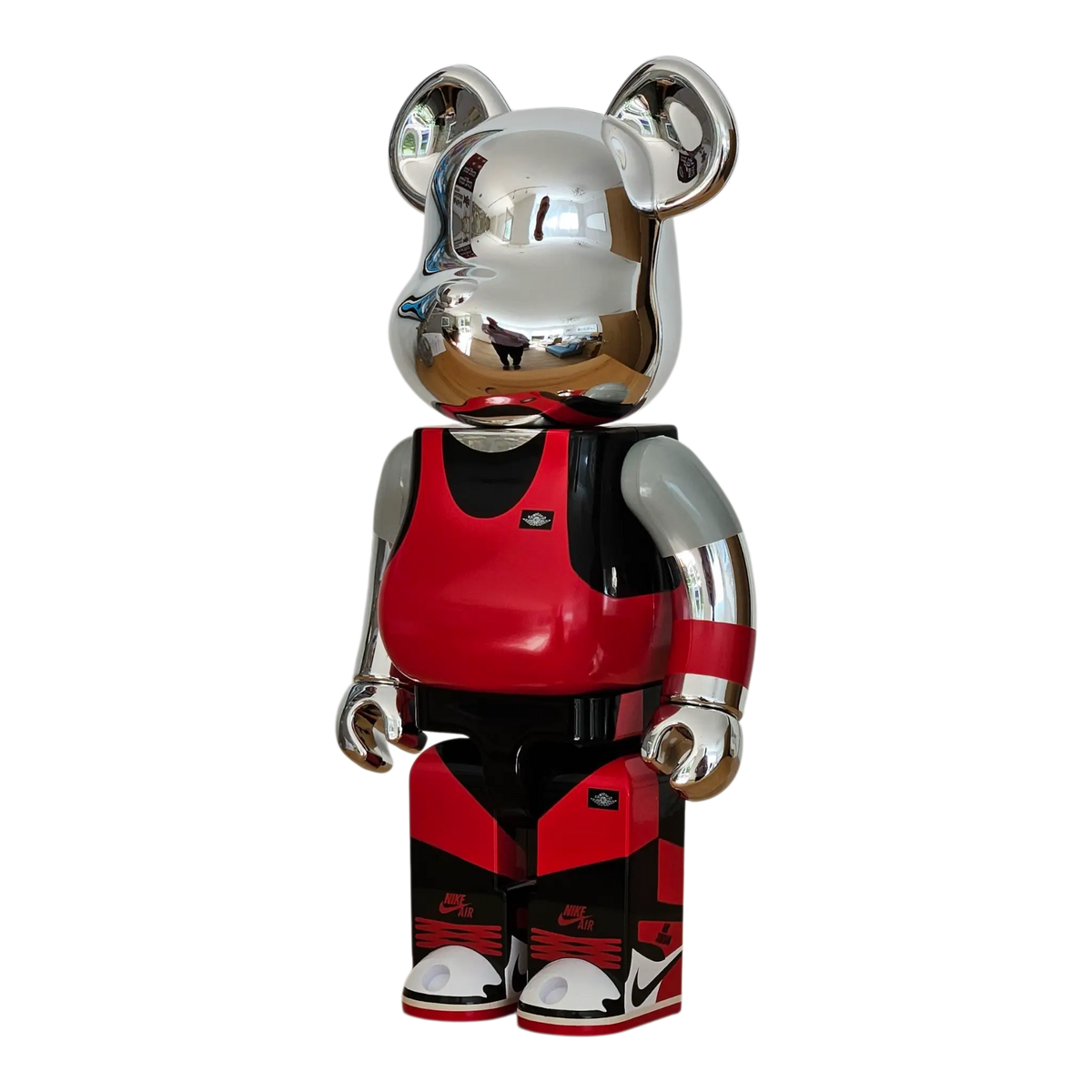 Bearbrick Michael Jordan 1985 Air Jordan "Playground" 400% schräg