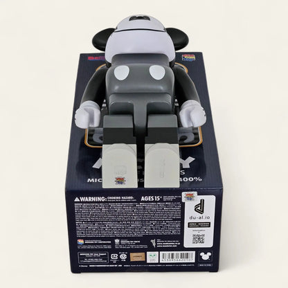 Bearbrick Mickey Mouse Black & White Version [Mickey Mouse and Friends] 400% Echtheitsmerkmale