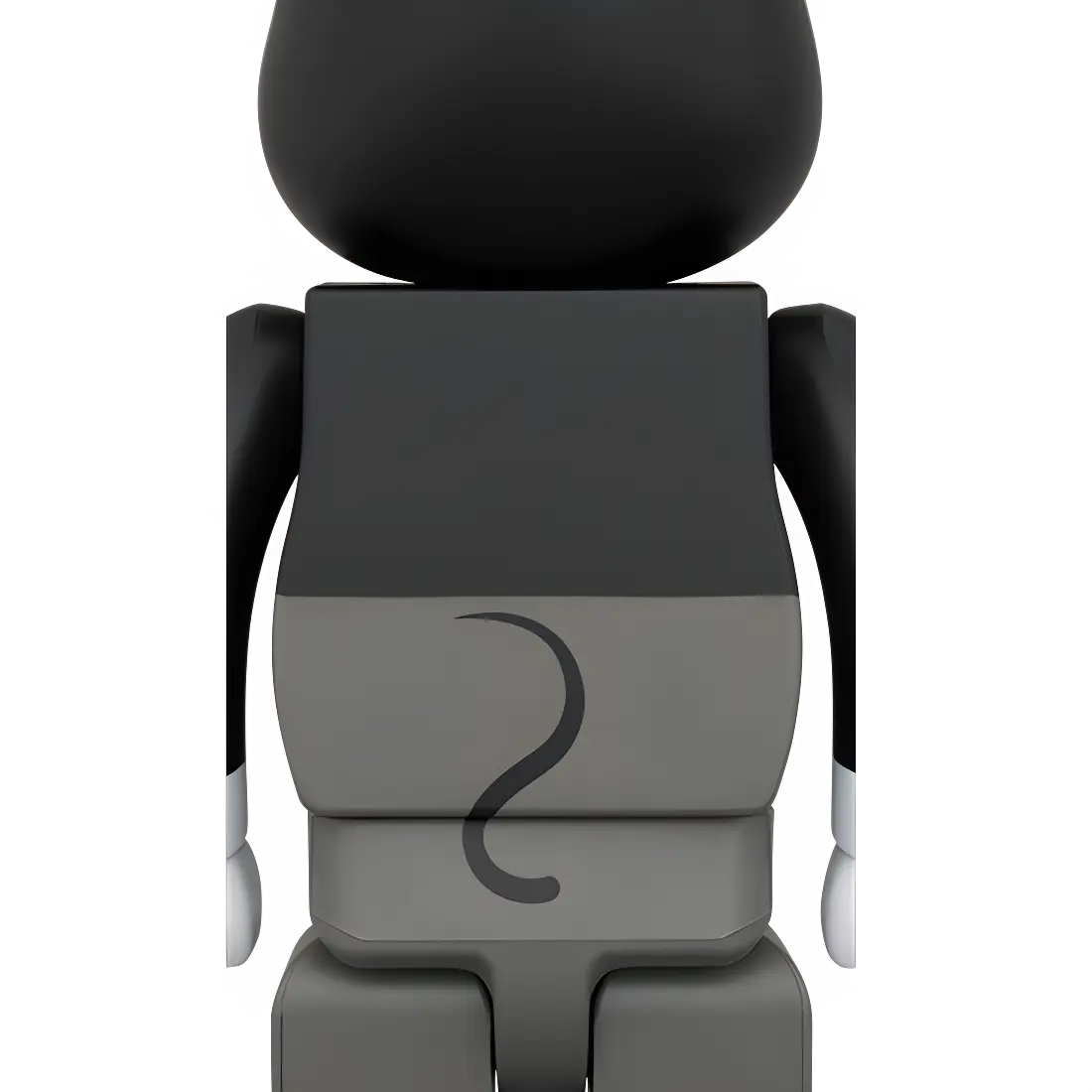 Bearbrick Mickey Mouse Black & White Version [Mickey Mouse and Friends] 400% Herstellerbild 2