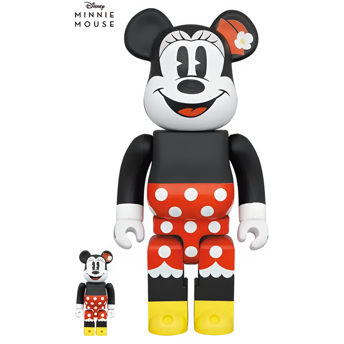 Bearbrick Minnie Mouse 100%+400% Herstellerbild 1