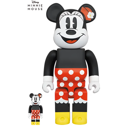 Bearbrick Minnie Mouse 100%+400% Herstellerbild 1