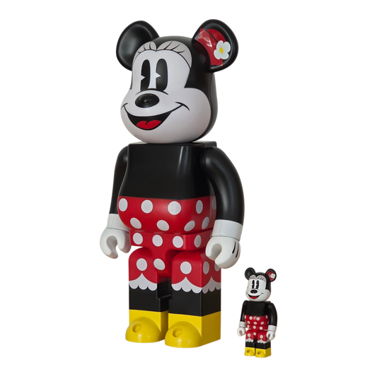Bearbrick Minnie Mouse 100%+400% schräg