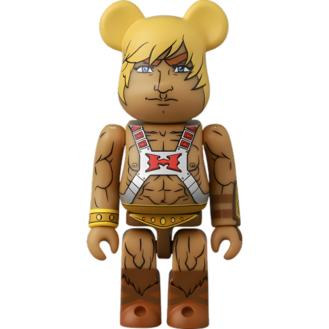 Bearbrick Mishka × Masters of The Universe He-Man 100%+400% Herstellerbild 2