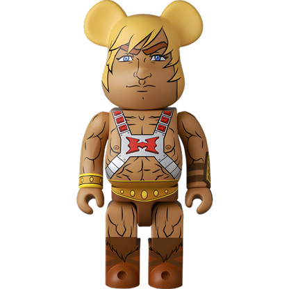 Bearbrick Mishka × Masters of The Universe He-Man 100%+400% Herstellerbild 3