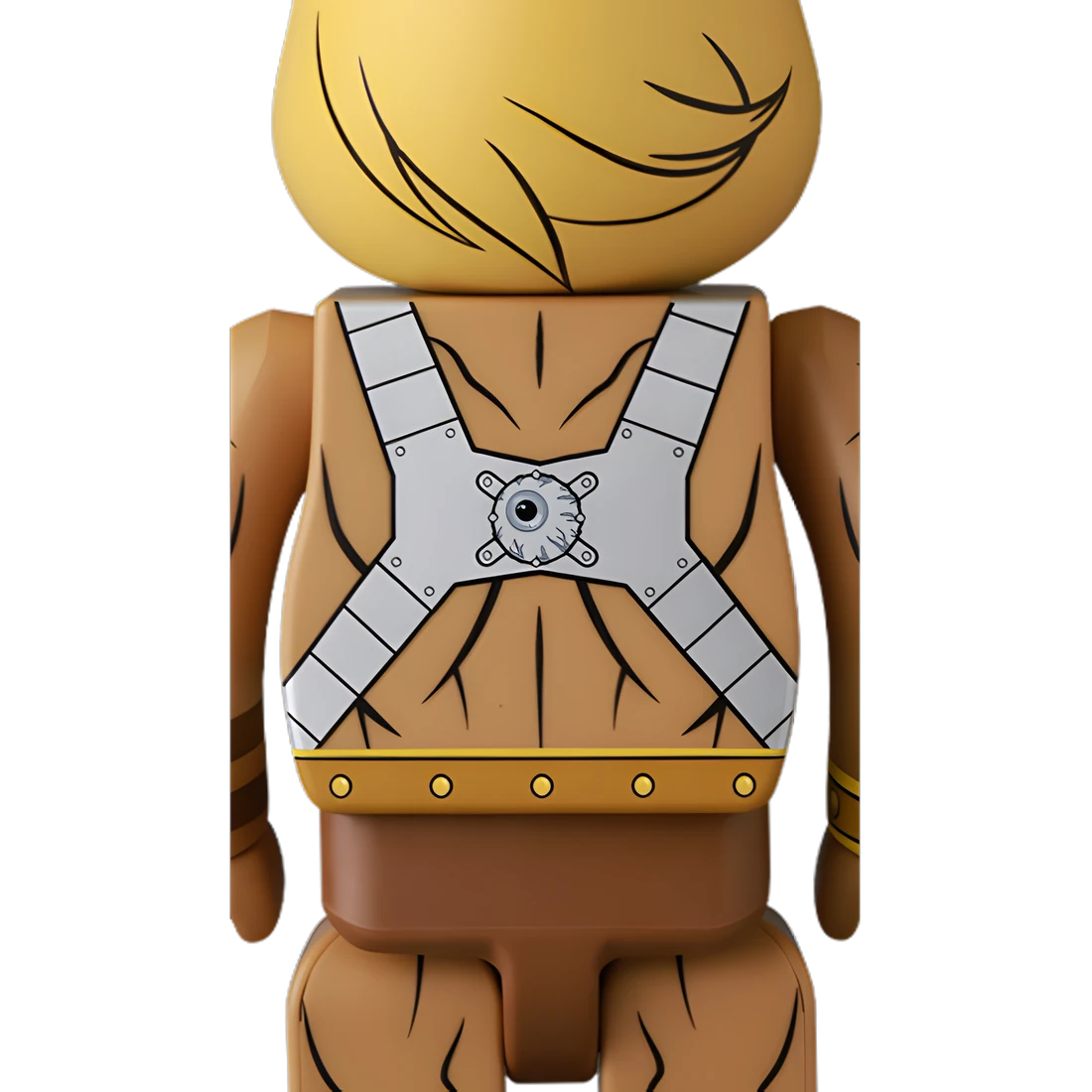 Bearbrick Mishka × Masters of The Universe He-Man 100%+400% Herstellerbild 4
