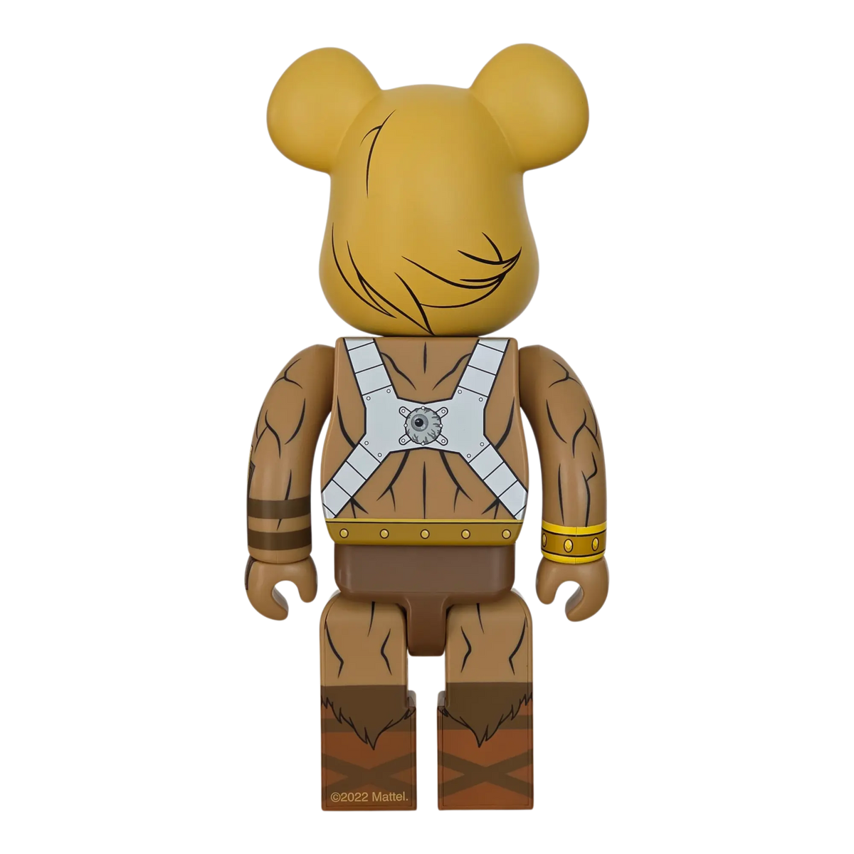 Bearbrick Mishka × Masters of The Universe He-Man 100%+400% Rückseite