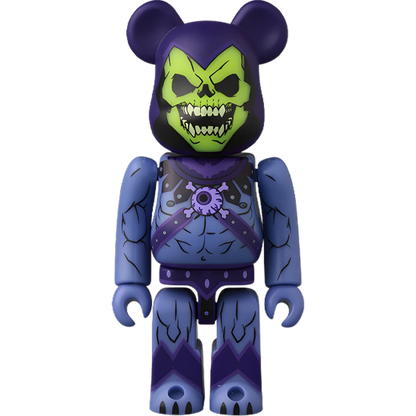 Bearbrick Mishka × Masters of The Universe Skeletor 100%+400% Herstellerbild 2