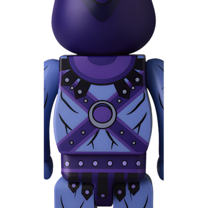 Bearbrick Mishka × Masters of The Universe Skeletor 100%+400% Herstellerbild 4