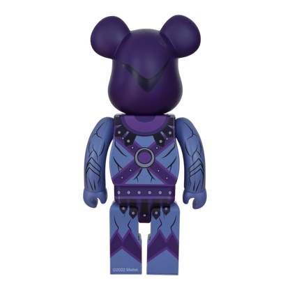 Bearbrick Mishka × Masters of The Universe Skeletor 100%+400% Rückseite