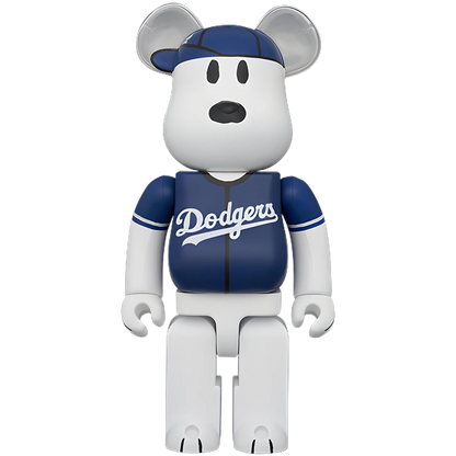Bearbrick MLB × Peanuts "Snoopy" [Los Angeles Dodgers] 100%+400% Herstellerbild 3