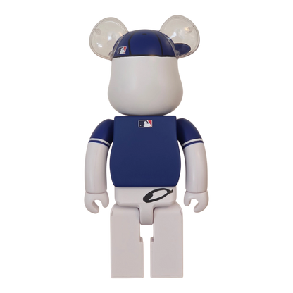 Bearbrick MLB × Peanuts "Snoopy" [Los Angeles Dodgers] 100%+400% Rückseite