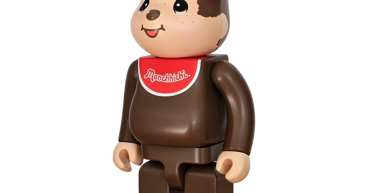 BE@RBRICK Monchhichi-kun 400% | MyBearBrick.de