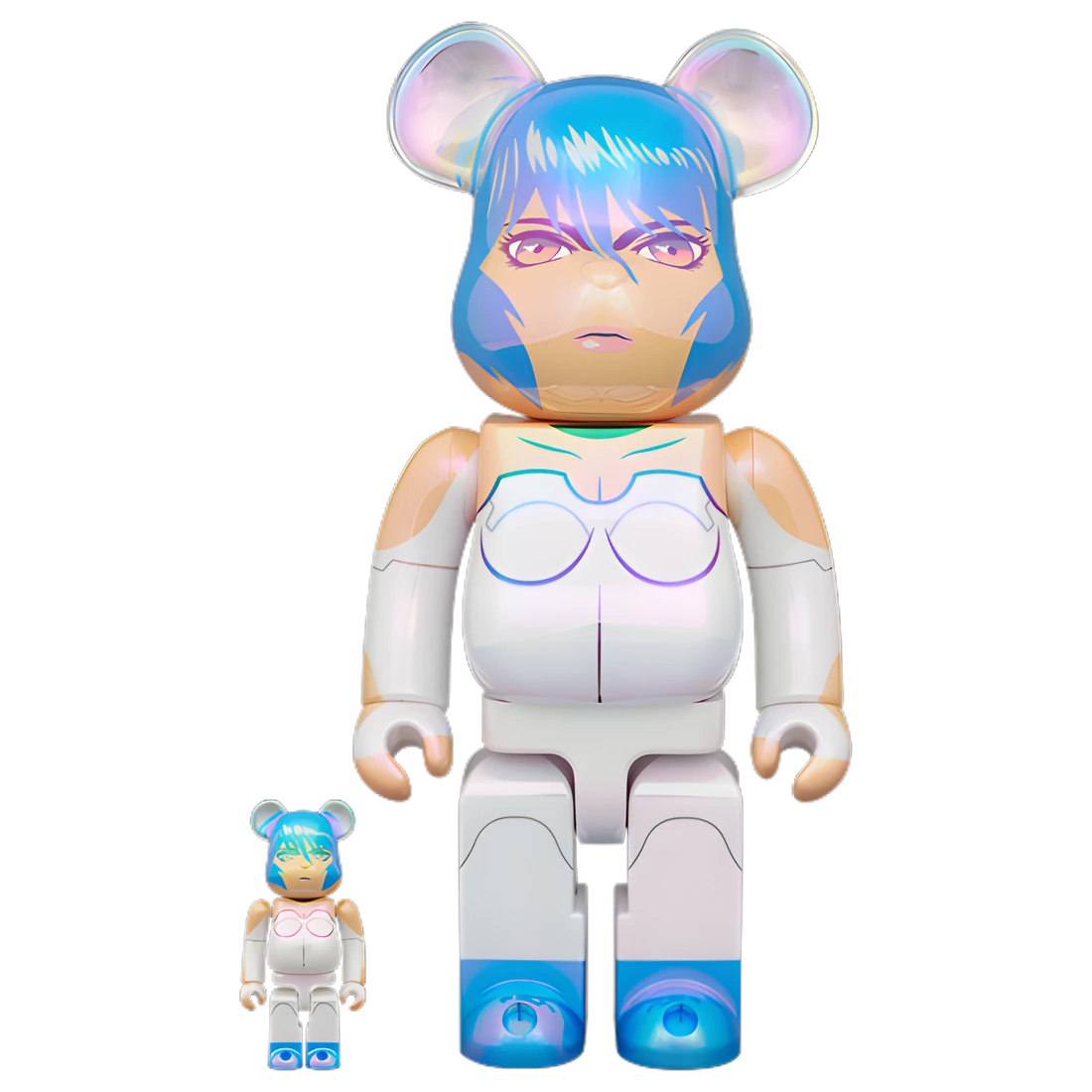 Bearbrick Motoko Kusanagi Manga Version [Ghost in the Shell] 100%+400% Herstellerbild 1