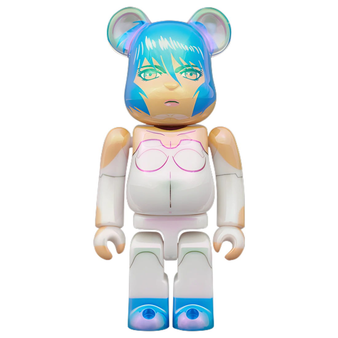 Bearbrick Motoko Kusanagi Manga Version [Ghost in the Shell] 100%+400% Herstellerbild 2