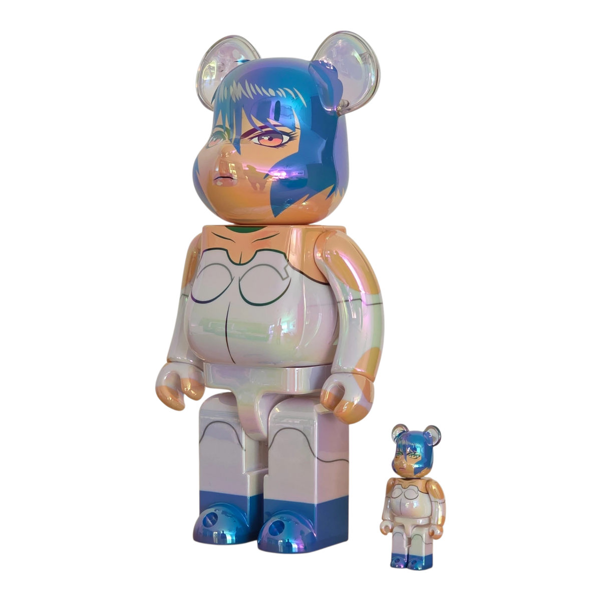 Bearbrick Motoko Kusanagi Manga Version [Ghost in the Shell] 100%+400% schräg