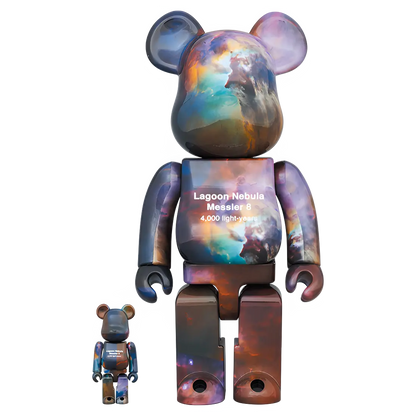 Bearbrick NASA Hubble Space Telescope "Lagoon Nebula (Messier 8)" 100%+400% Herstellerbild 1