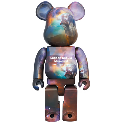 Bearbrick NASA Hubble Space Telescope "Lagoon Nebula (Messier 8)" 100%+400% Herstellerbild 3