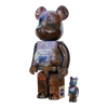 Bearbrick NASA Hubble Space Telescope "Lagoon Nebula (Messier 8)" 100%+400% schräg
