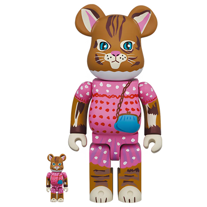 Bearbrick Nathalie Lété "Minette" 100%+400% Herstellerbild 1