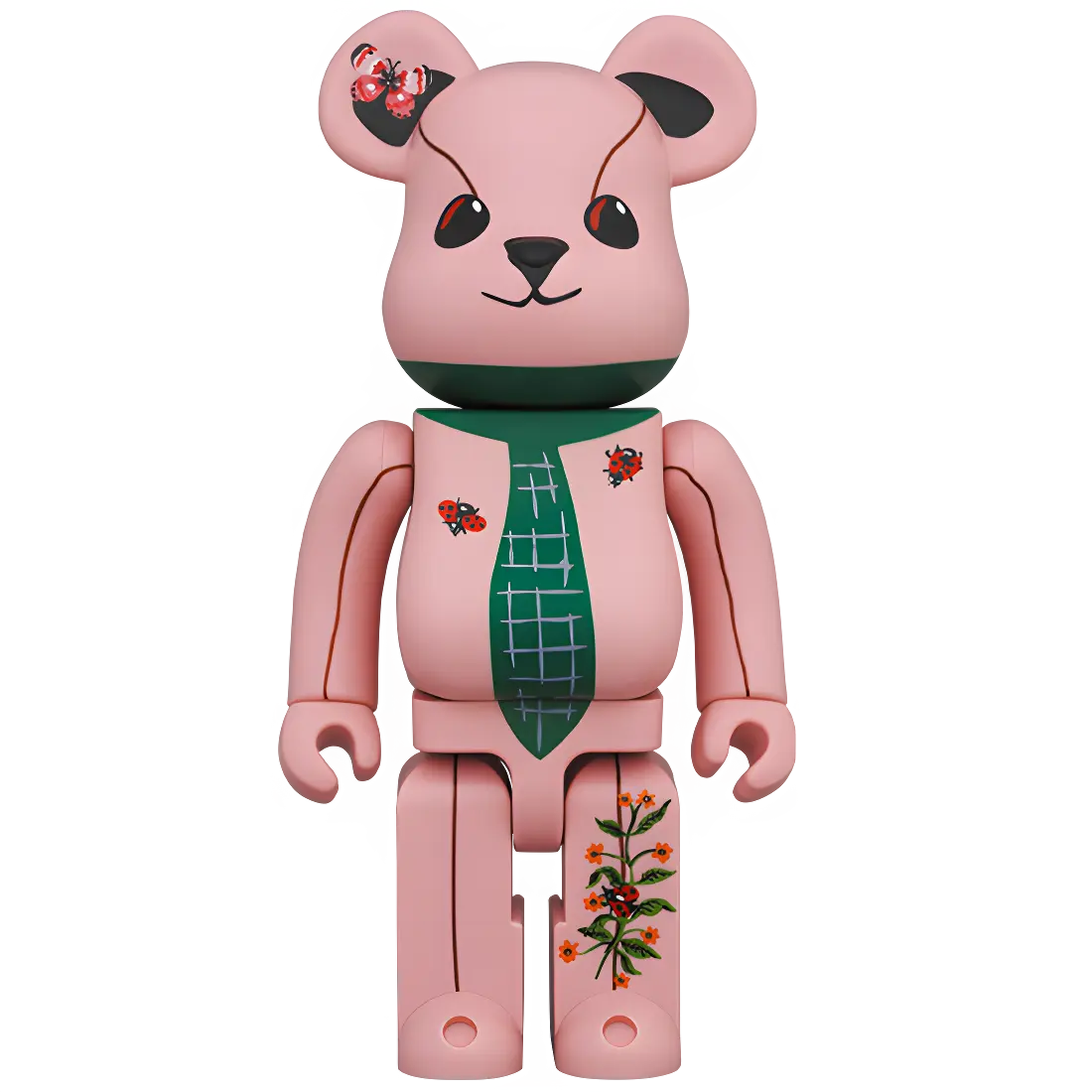 Bearbrick Nathalie Lété "Ours a la cravate" 400% Herstellerbild 1
