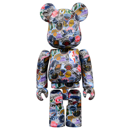 Bearbrick NBA 100%+400% Herstellerbild 2