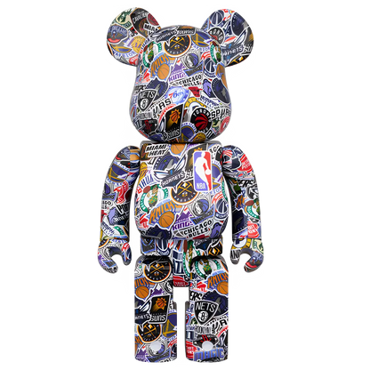 Bearbrick NBA 100%+400% Herstellerbild 3