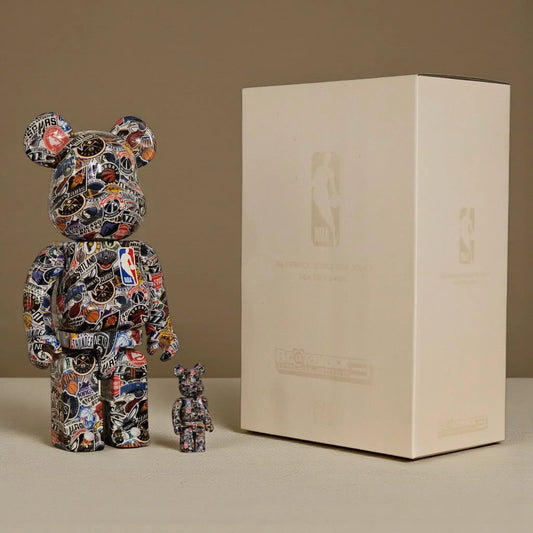 Bearbrick NBA 100%+400% schräg
