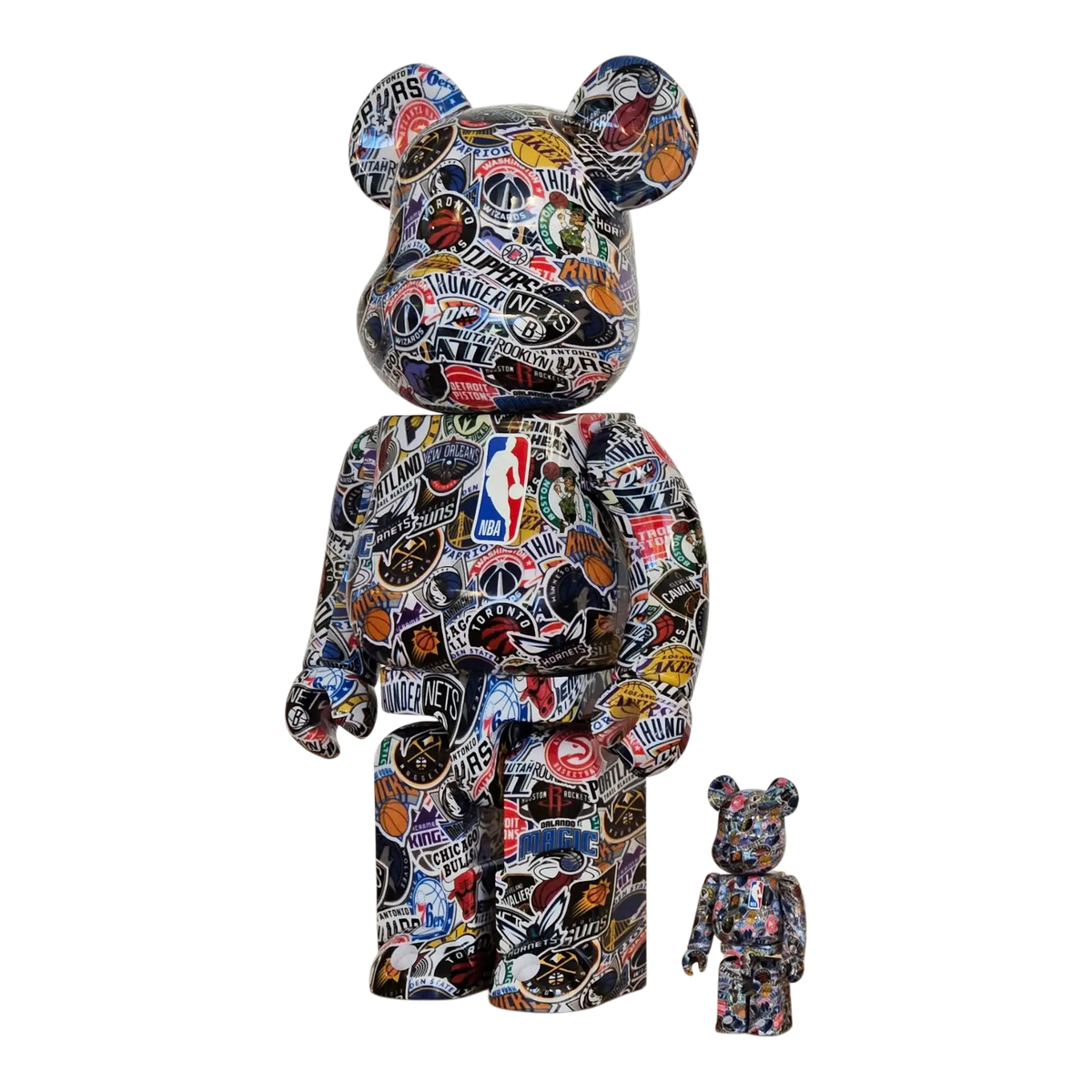 Bearbrick NBA 100%+400% schräg