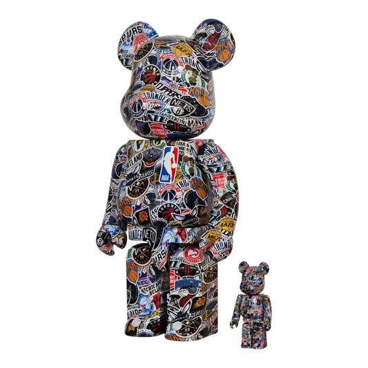Bearbrick NBA 100%+400% schräg
