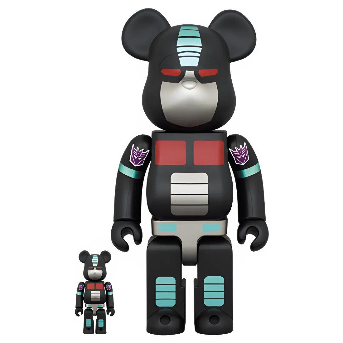 Bearbrick Nemesis Prime [Transformers] 100%+400% Herstellerbild 1