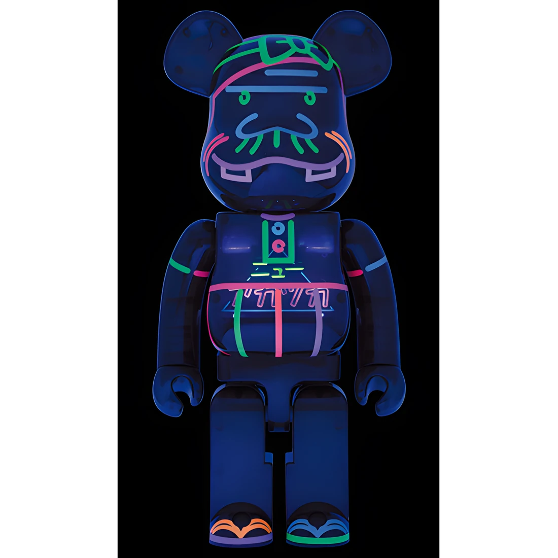 Bearbrick NEW AKATSUKA Bakabon no Papa 400% Herstellerbild 3
