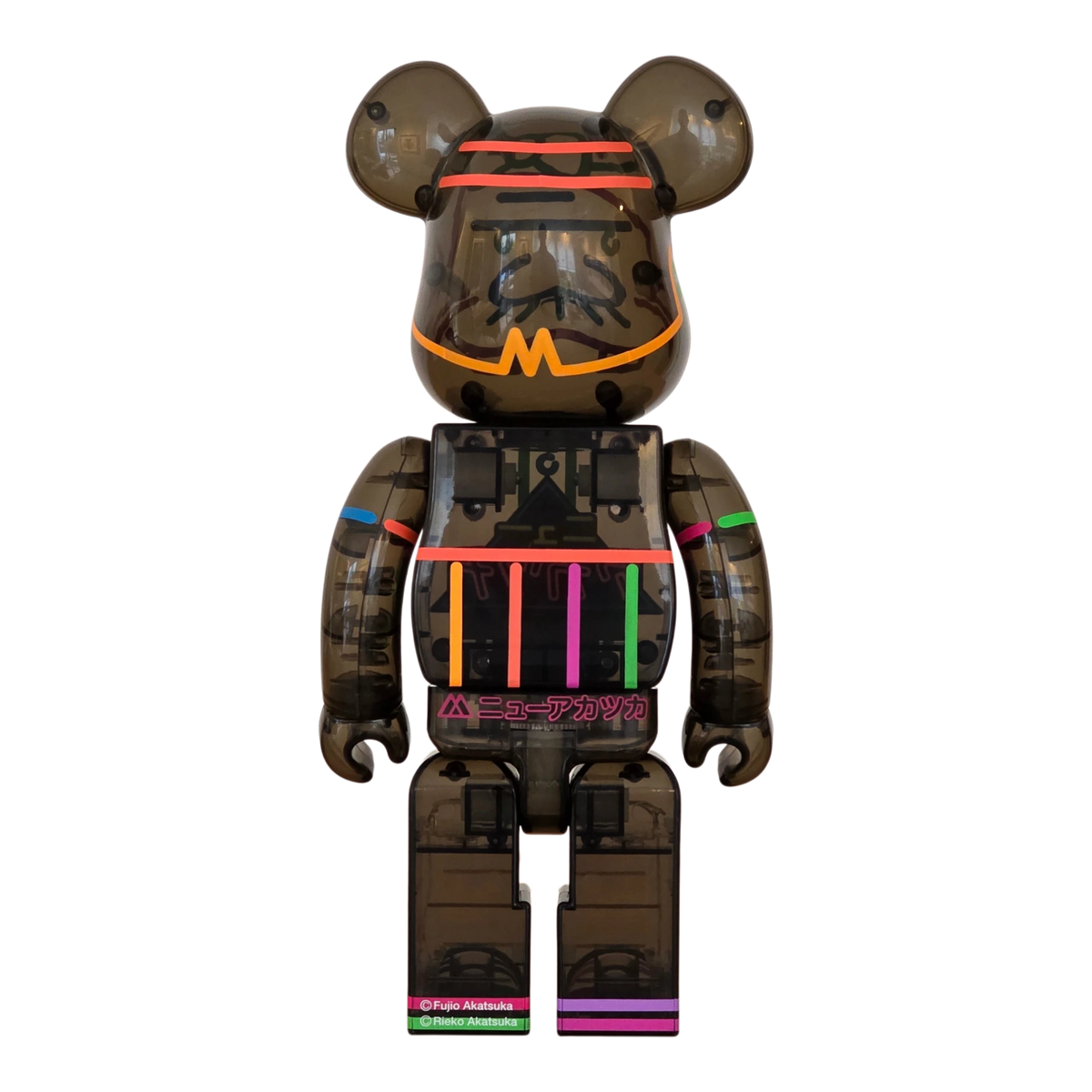 Bearbrick NEW AKATSUKA Bakabon no Papa 400% Rückseite