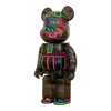 Bearbrick NEW AKATSUKA Bakabon no Papa 400% schräg