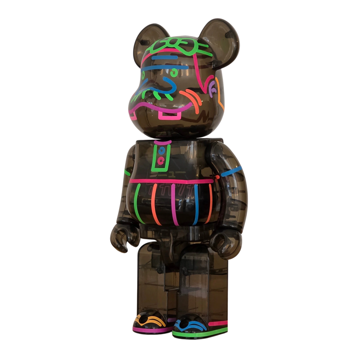 Bearbrick NEW AKATSUKA Bakabon no Papa 400% schräg