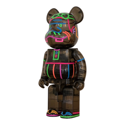 Bearbrick NEW AKATSUKA Bakabon no Papa 400% schräg