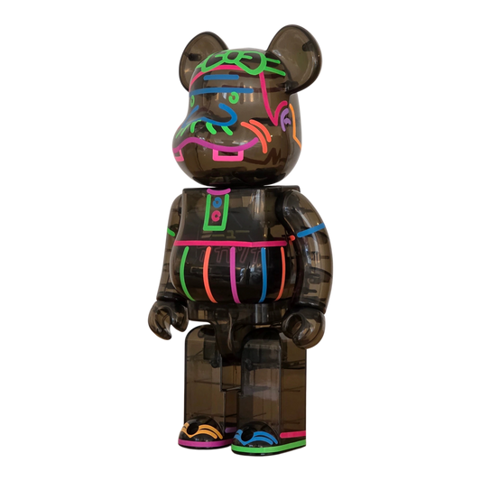 Bearbrick NEW AKATSUKA Bakabon no Papa 400% schräg