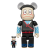 Bearbrick Ninja Hattori-kun Old Comic Version 100%+400% Herstellerbild 1