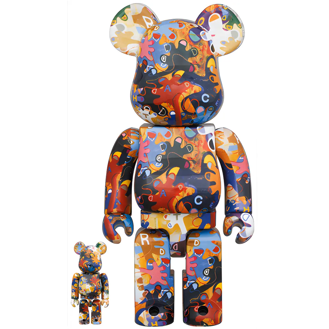 Bearbrick Noritake Kinashi "Let's go! Reach Out!" 100%+400% Herstellerbild 1