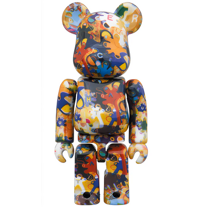 Bearbrick Noritake Kinashi "Let's go! Reach Out!" 100%+400% Herstellerbild 2