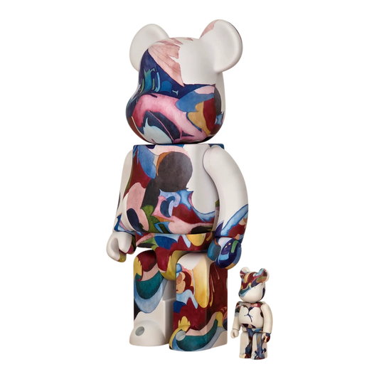 Bearbrick Nujabes "First Collection" 100%+400% schräg
