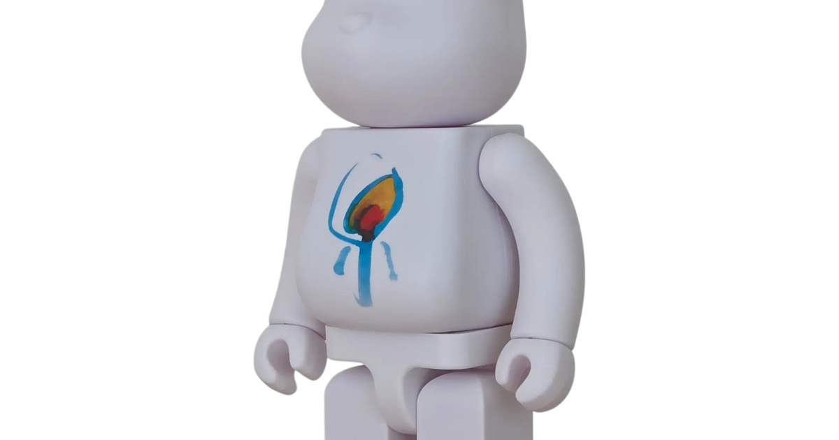 BE@RBRICK Nujabes Hydeout Logo (400%) – MyBearBrick.de