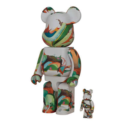 Bearbrick Nujabes "Metaphorical Music" 100%+400% schräg