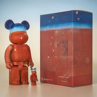 Bearbrick Nujabes "modal soul" 100%+400% mit Verpackung