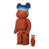 Bearbrick Nujabes "modal soul" 100%+400% schräg