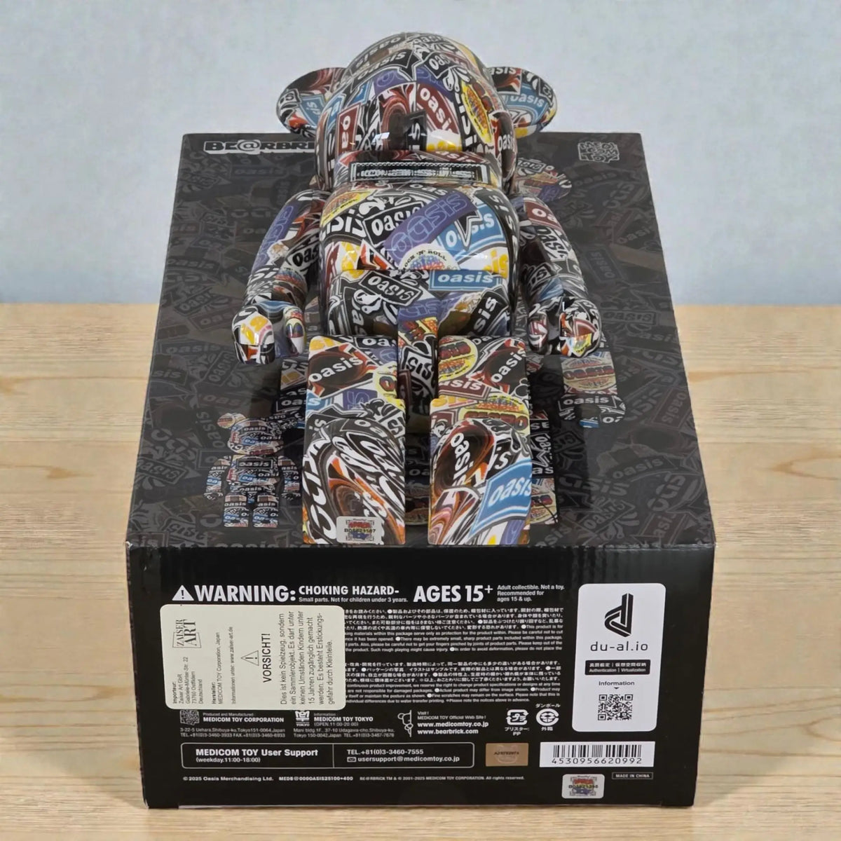 Bearbrick Oasis 2025 100%+400% Echtheitsmerkmale